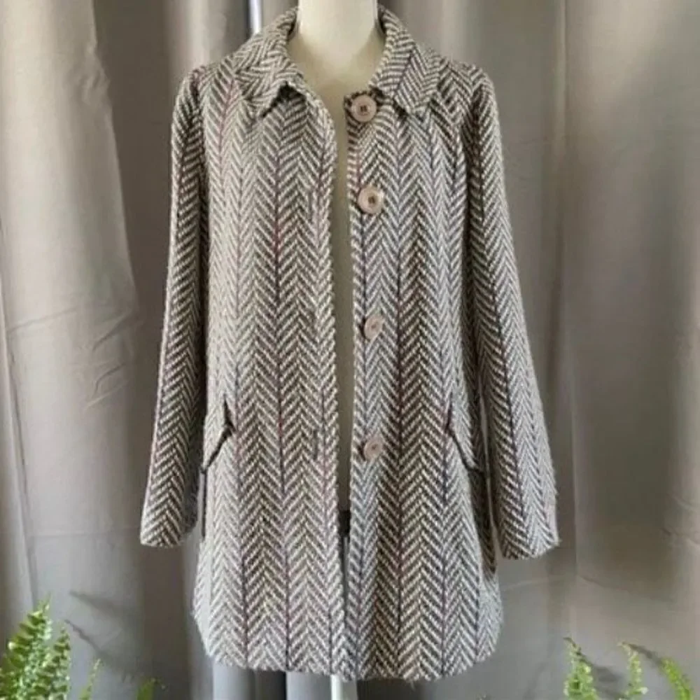 RQT Soft Woven Car Coat S